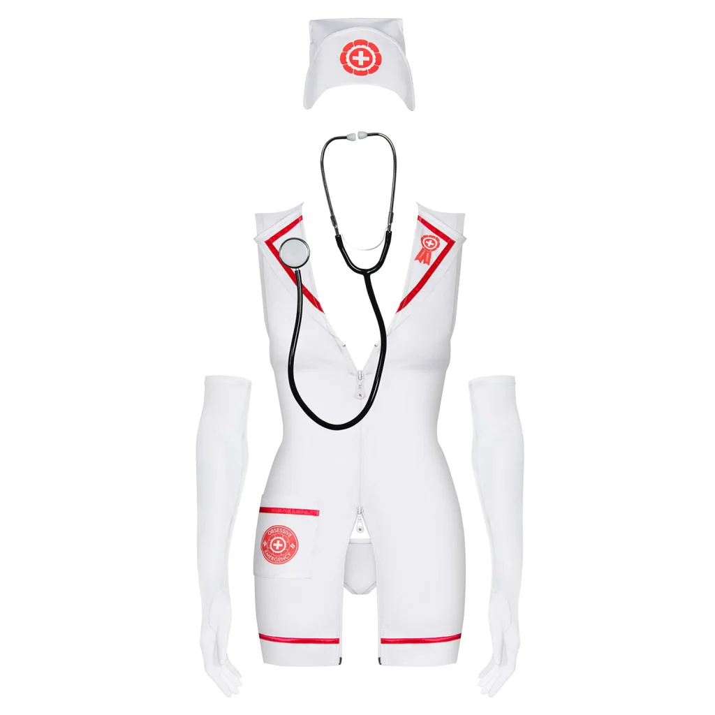 Kostüm Krankenschwester Rollenspielkostüm Emergency dress von Obsessive