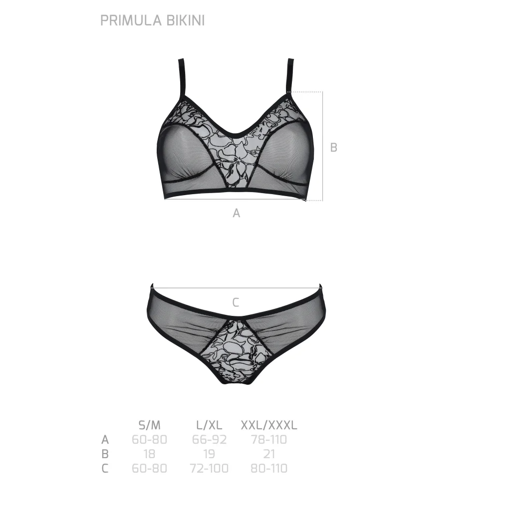 PRIMULA BH-Set in Schwarz aus PASSION eco collection , Dessous, Lingerie, Reizwäsche, sexy, erotisch, kaufen