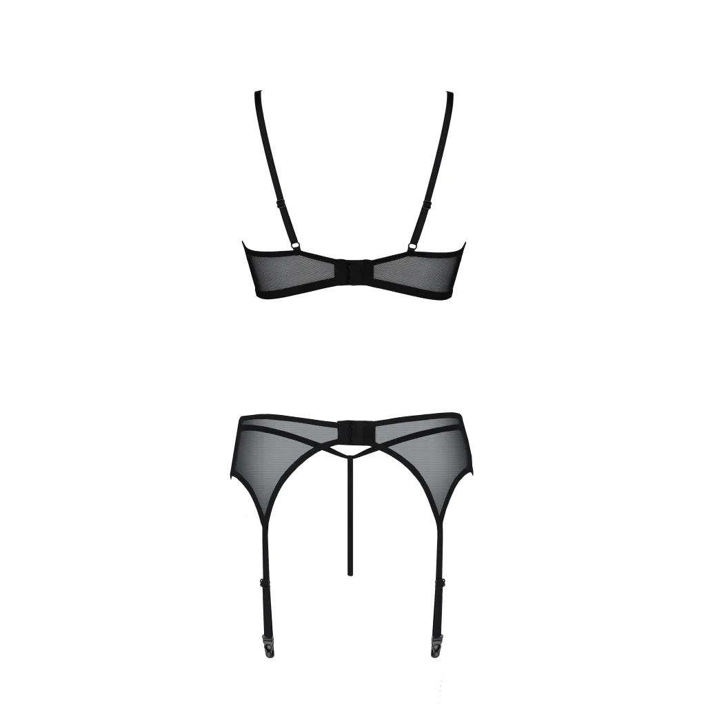 PRIMULA BH-Set in Schwarz open Bra aus der PASSION eco collection