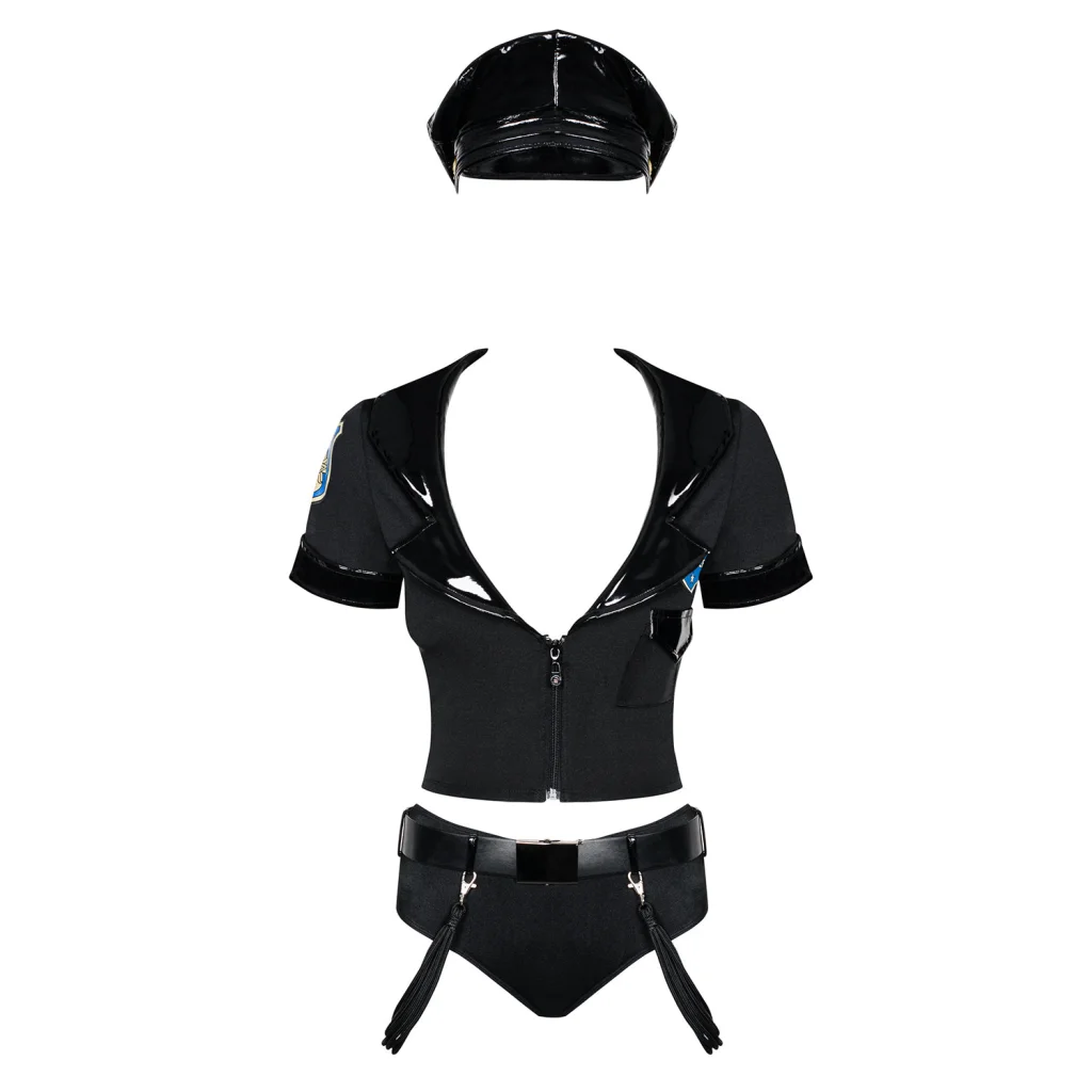 Rollenspielkostüm Police 5-teiliges Kostüm Polizistin von Obsessive , Dessous, Lingerie, Reizwäsche, sexy, erotisch, kaufen
