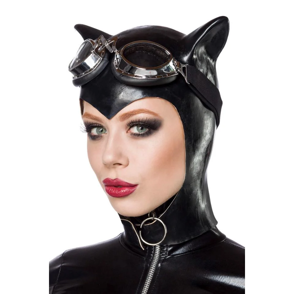 Rollenspielkostüm Sexy Cat Fighter in Schwarz aus Wetlook Kostüm von Mask Paradise