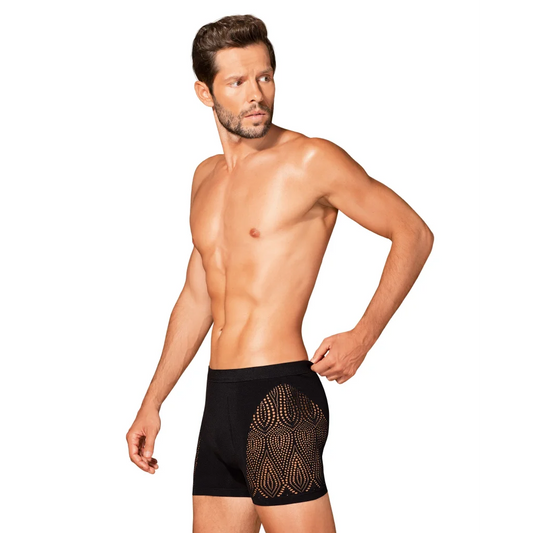 Sexy Boxershorts in Schwarz Herren M103 von Obsessive , Dessous, Lingerie, Reizwäsche, sexy, erotisch, kaufen