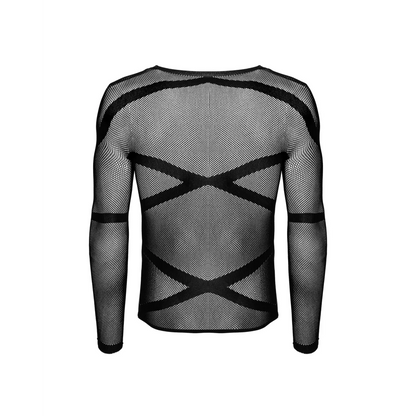 Sexy Long Sleeve in Schwarz T101 mit Muster von Obsessive , Dessous, Lingerie, Reizwäsche, sexy, erotisch, kaufen
