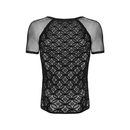 Sexy Shirt in Schwarz T102 Herrenshirt mit Muster von Obsessive , Dessous, Lingerie, Reizwäsche, sexy, erotisch, kaufen