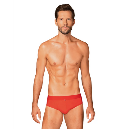 Sexy Slip in Rot und in Schwarz Männerslip Boldero von Obsessive , Dessous, Lingerie, Reizwäsche, sexy, erotisch, kaufen